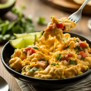 Mexican Scrambled Eggs Breakfast Recipe