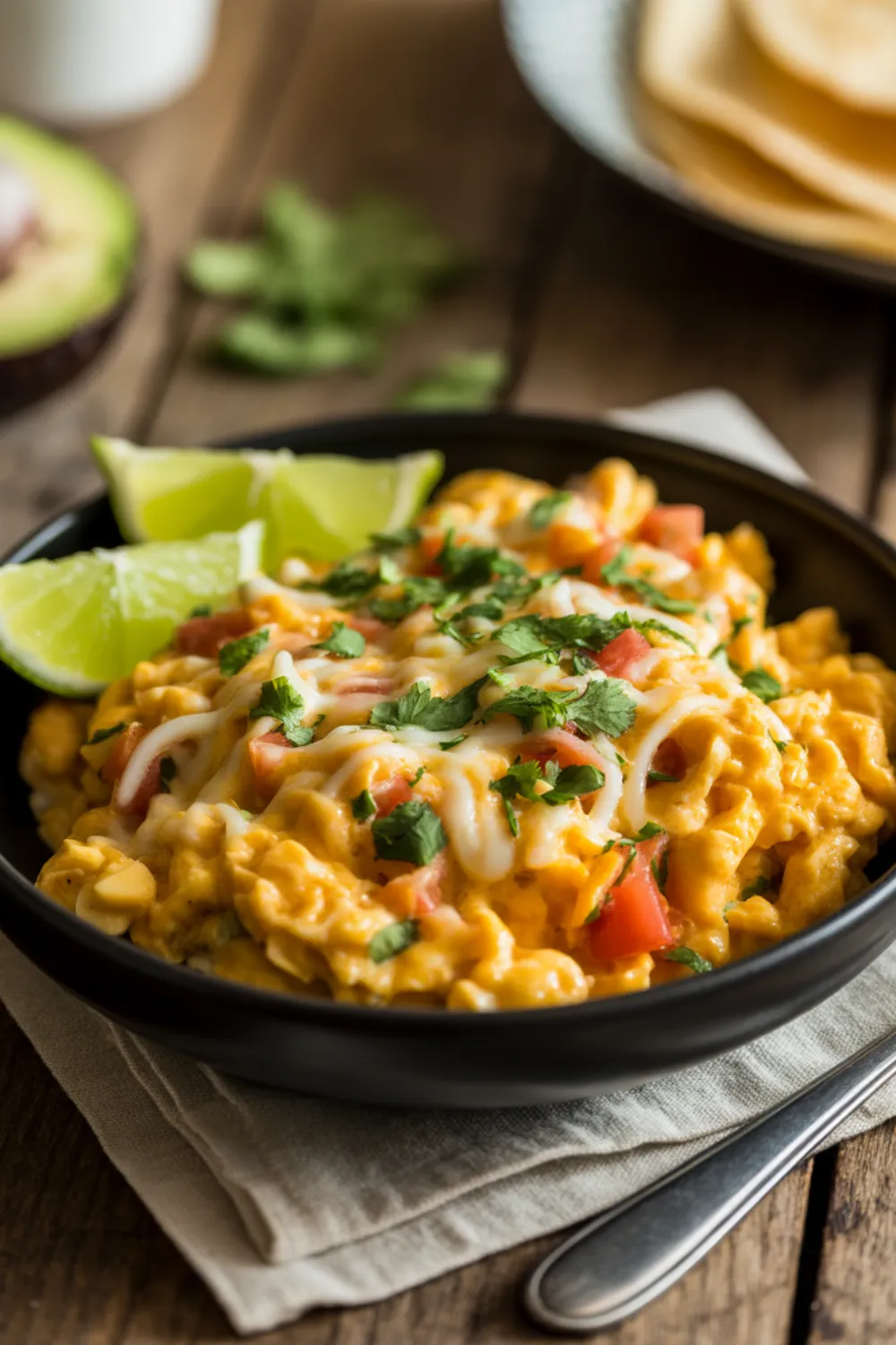 Mexican Scrambled Eggs Breakfast Recipe