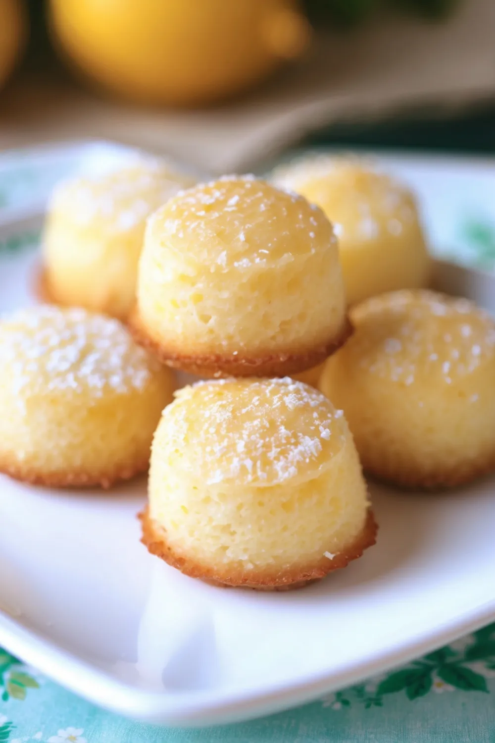 Mini Lemon Drop Cakes