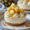No-Bake Pineapple Heaven Cheesecake Dessert