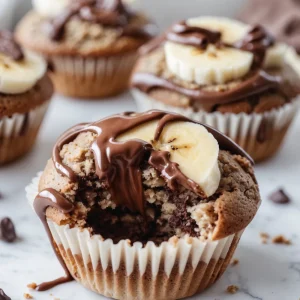 Nutella Banana Muffins
