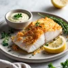 Panko Parmesan Baked Cod