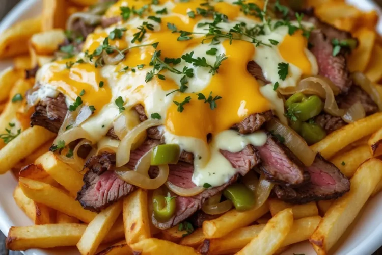 Philly Steak Cheese Fries