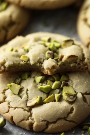 Pistachio Cream Cookies