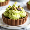 Pistachio Mousse Tarts