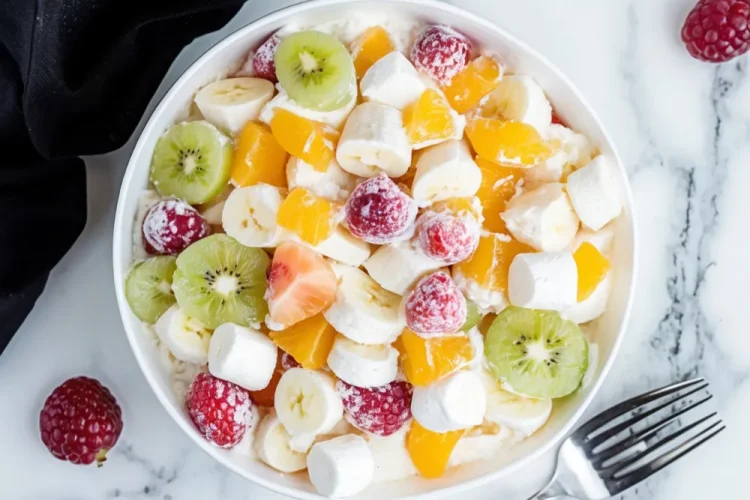 Pudding Fruit Salad