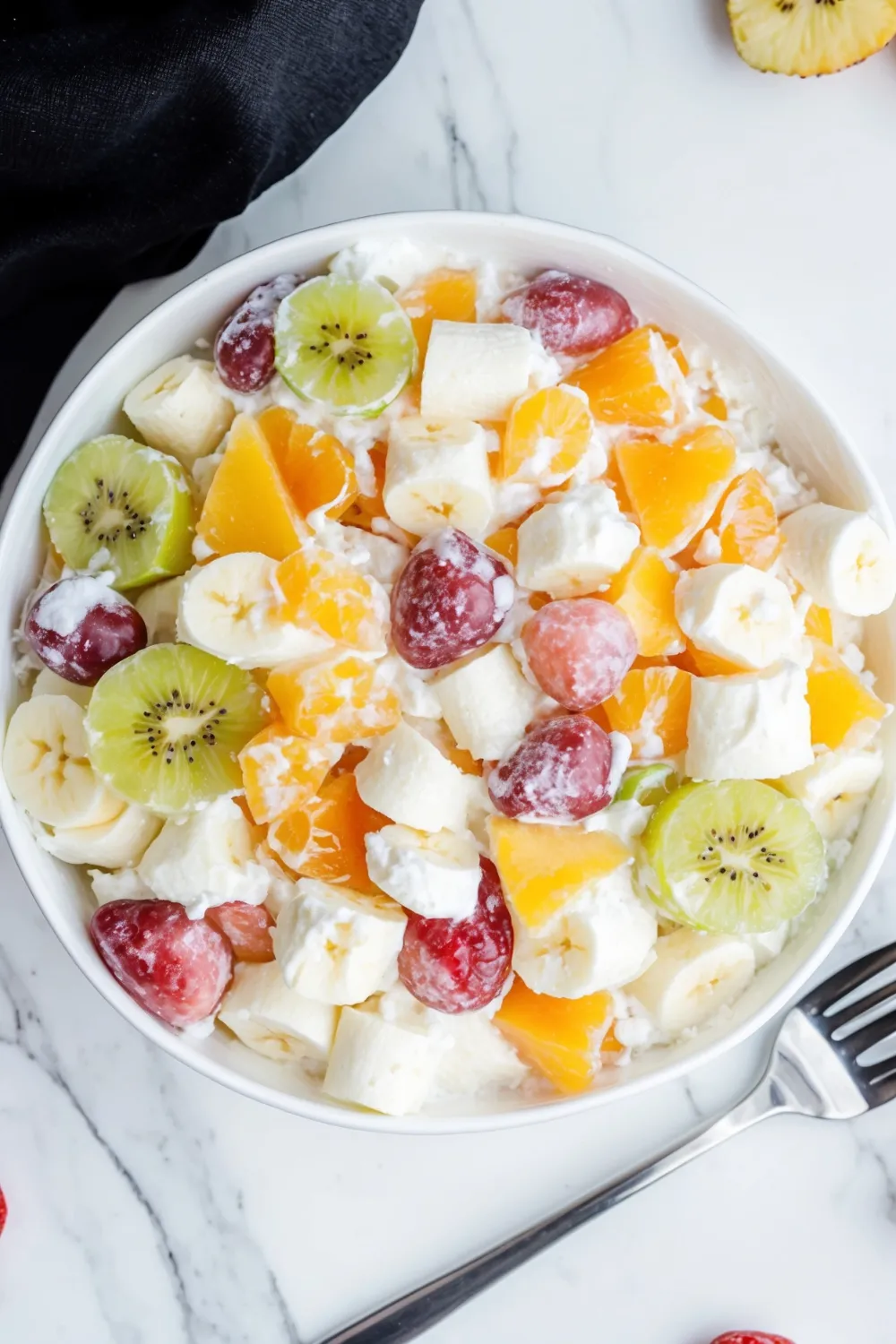 Pudding Fruit Salad