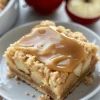 Salted Caramel Apple Sheet Cake