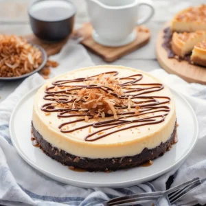 Samoa Cheesecake