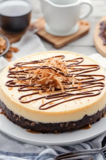 Samoa Cheesecake