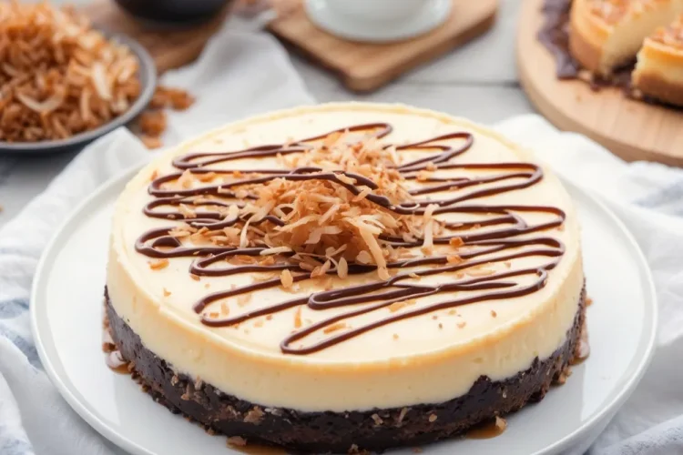 Samoa Cheesecake