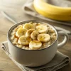 Simple Banana Oatmeal Mug Dessert