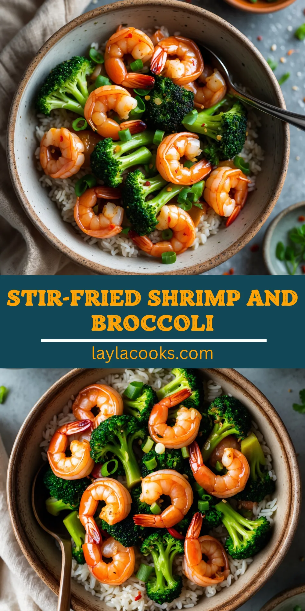Stir-Fried Shrimp and Broccoli