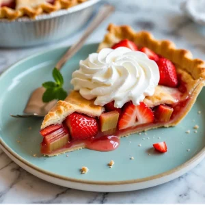 Strawberry Rhubarb Pie