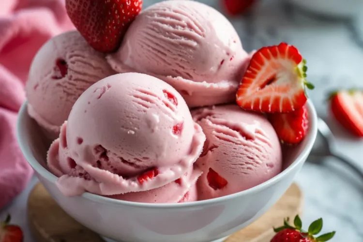 Strawberry Sensation Ice Cream