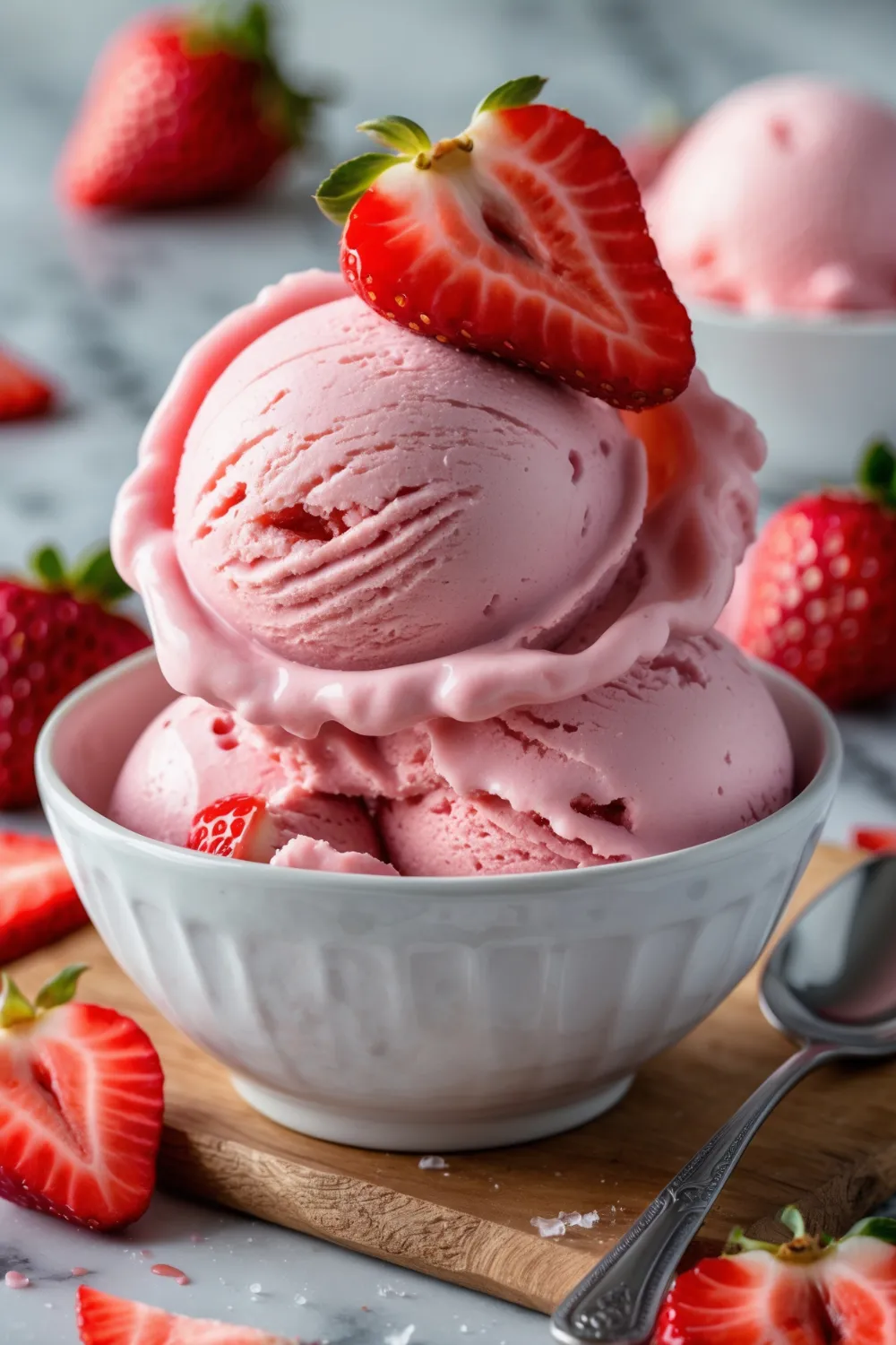 Strawberry Sensation Ice Cream