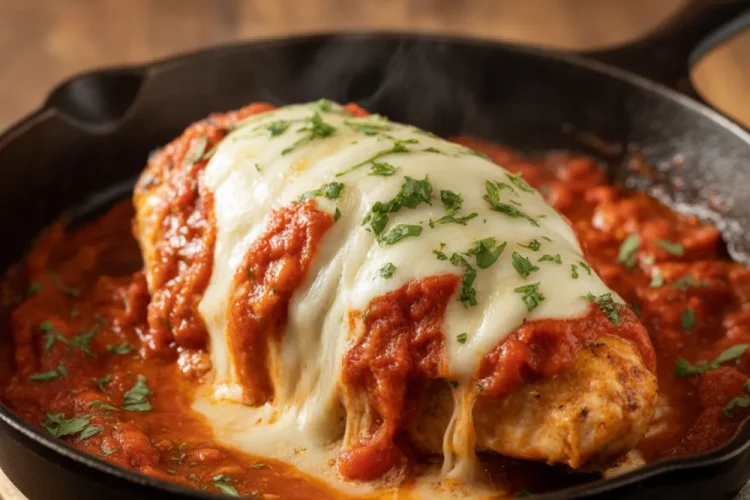 Stuffed Chicken Parmesan Recipe