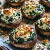 Stuffed Mushrooms with Spinach and Cream Cheese
