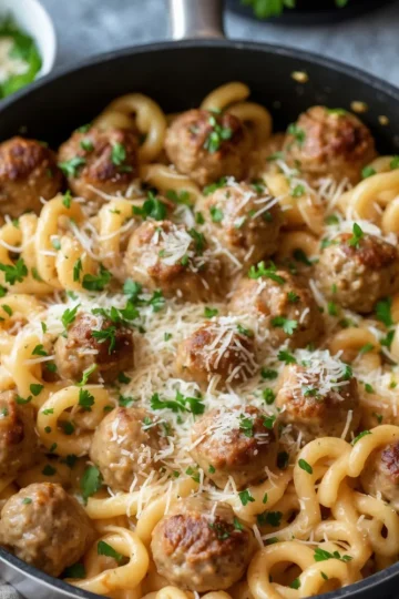 Swedish Meatball Pasta