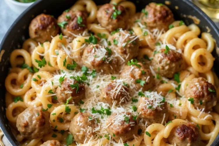 Swedish Meatball Pasta