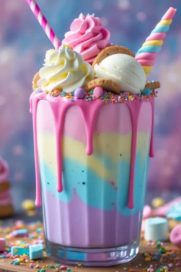 Unicorn Fantasy Freakshakes