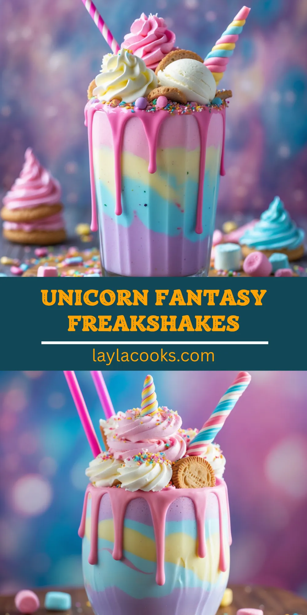 Unicorn Fantasy Freakshakes