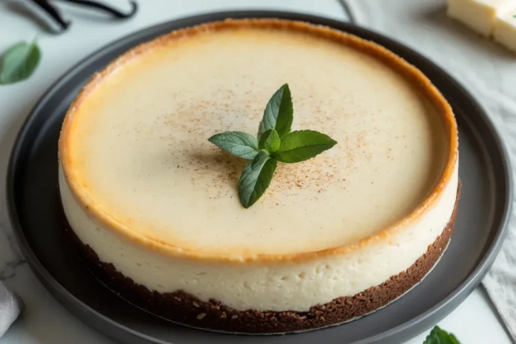 Vanilla Bean Brown Butter Cheesecake