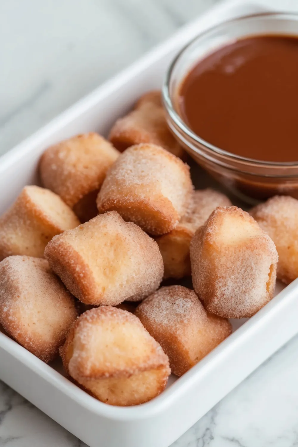 Air Fryer Churro Bites
