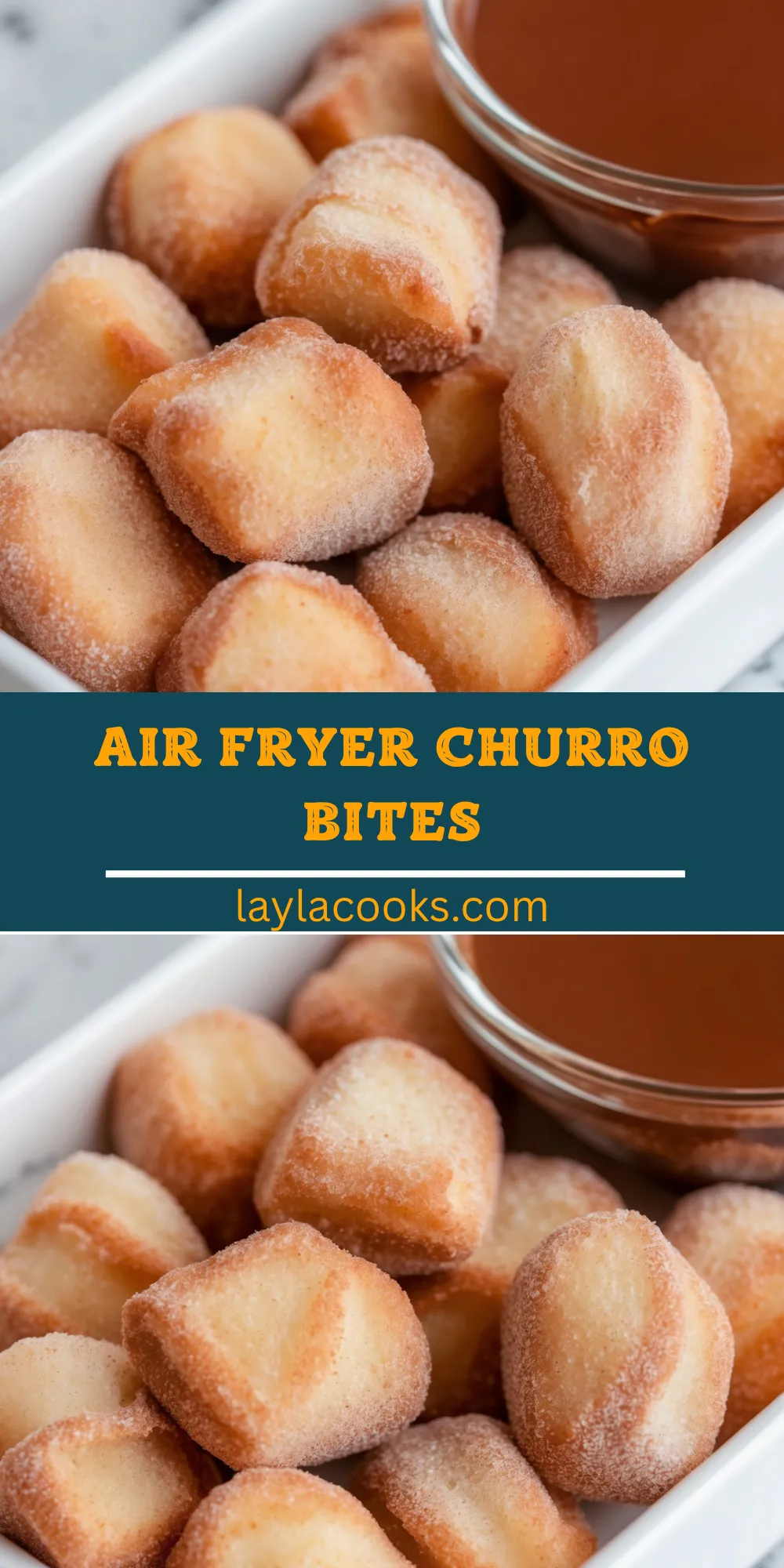 Air Fryer Churro Bites