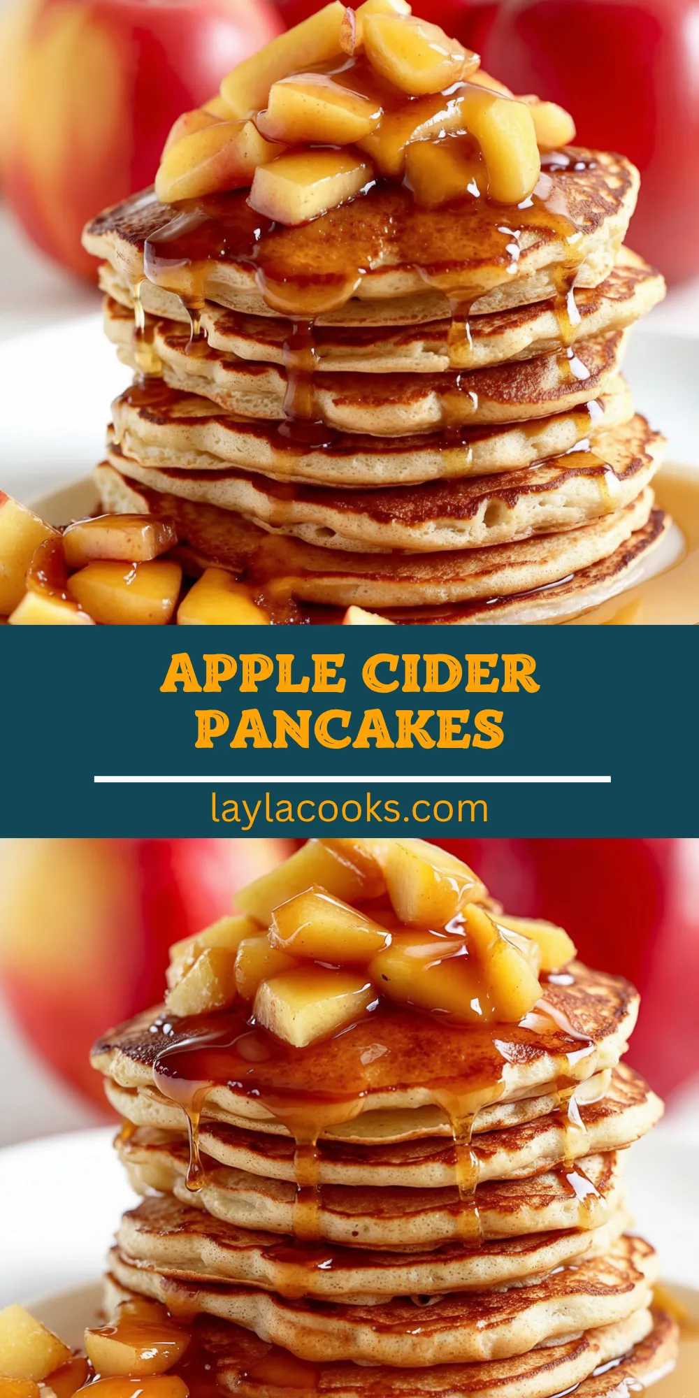 Apple Cider Pancakes 