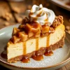 Apple Crisp Cheesecake