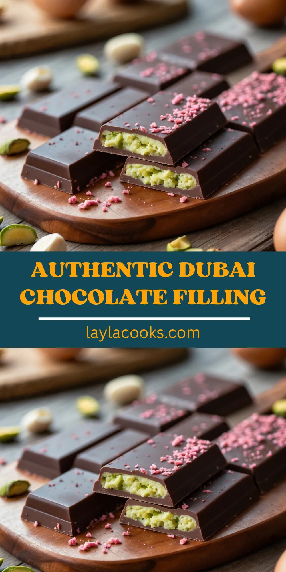 Authentic Dubai Chocolate Filling