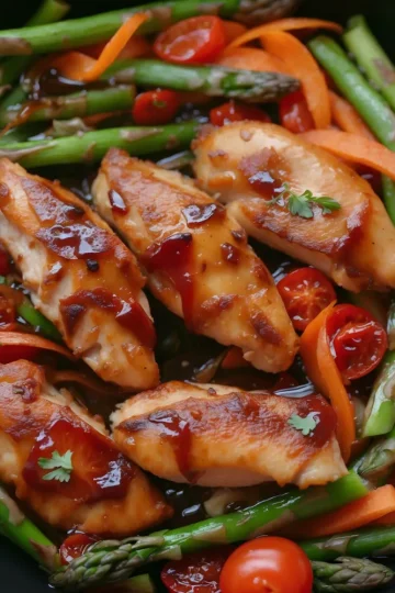 Balsamic Chicken and Veggies