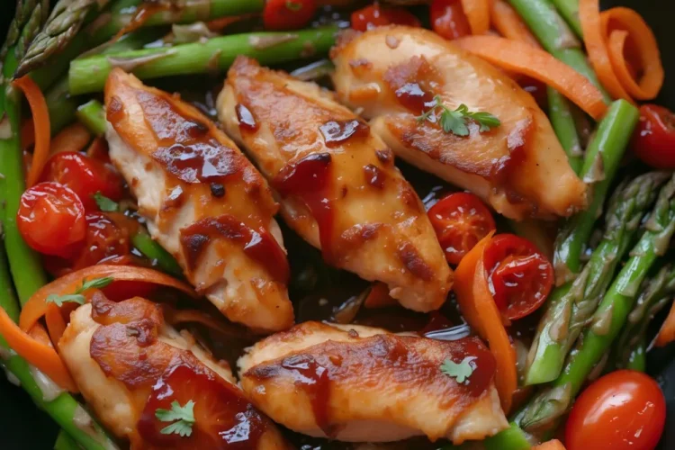 Balsamic Chicken and Veggies