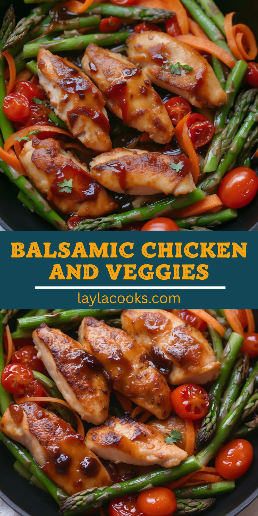 Balsamic Chicken and Veggies