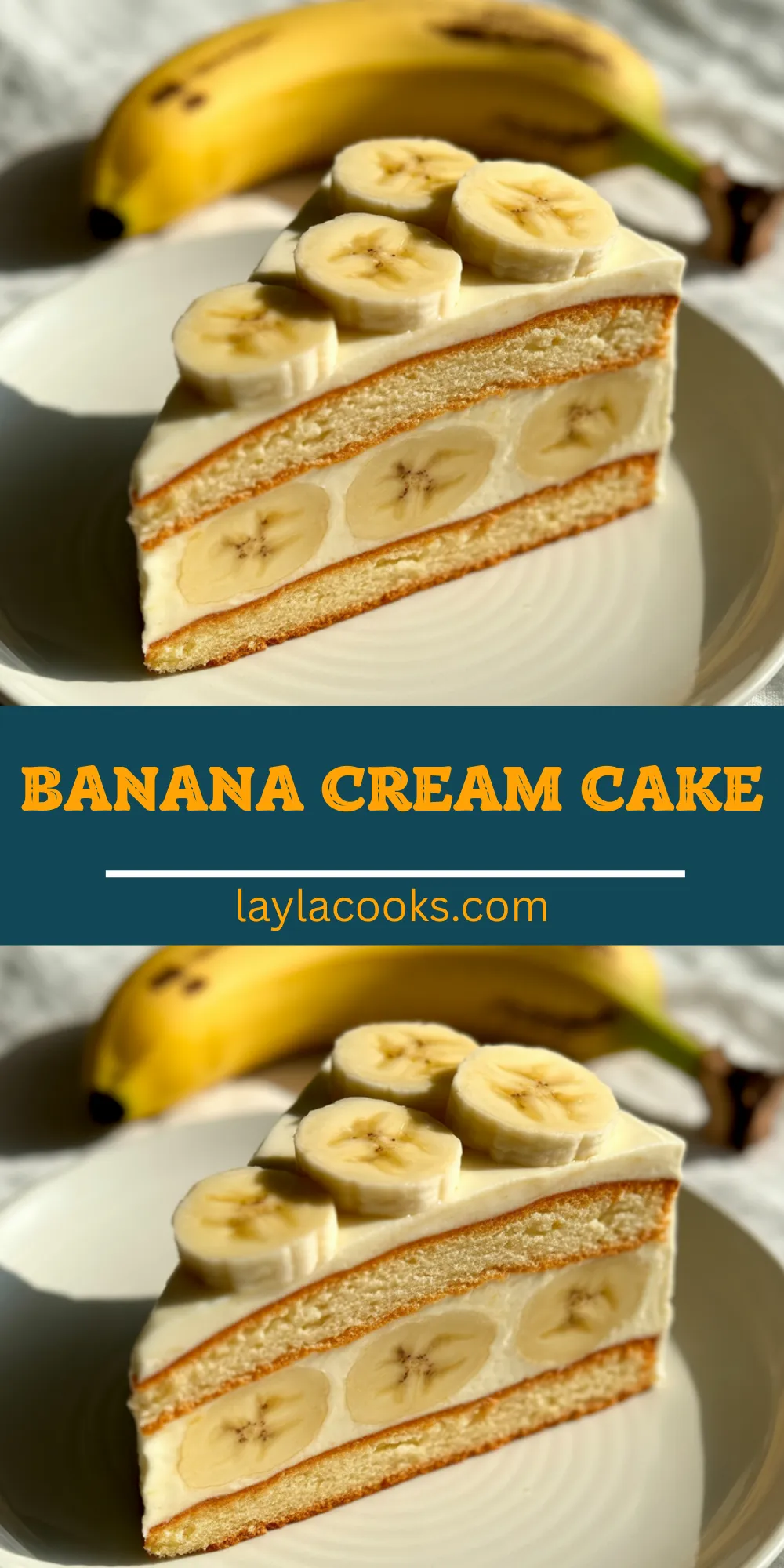Banana Cream Cake