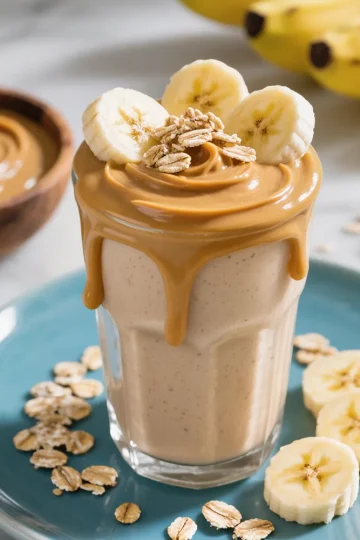 Banana Peanut Butter Smoothie