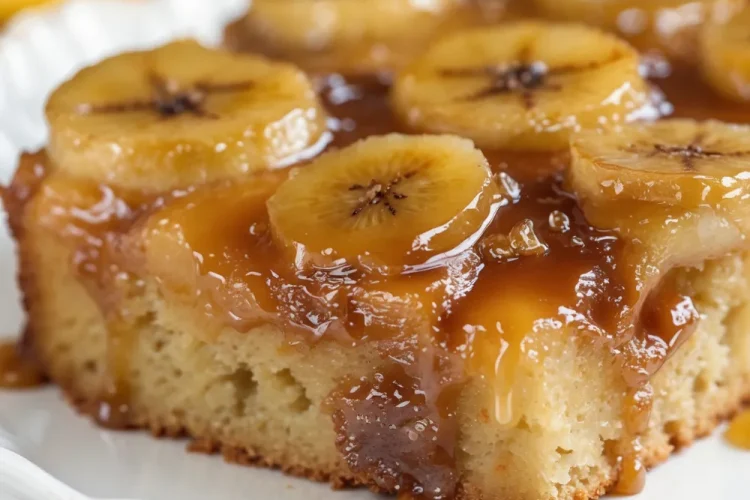 Banana Upside Down Cake