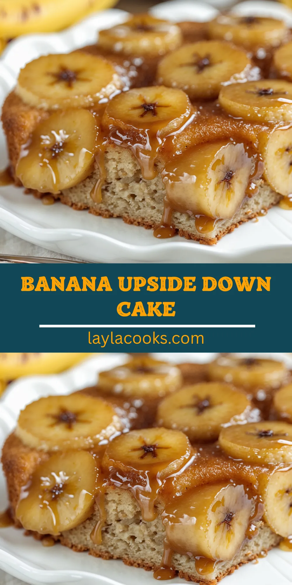 Banana Upside Down Cake