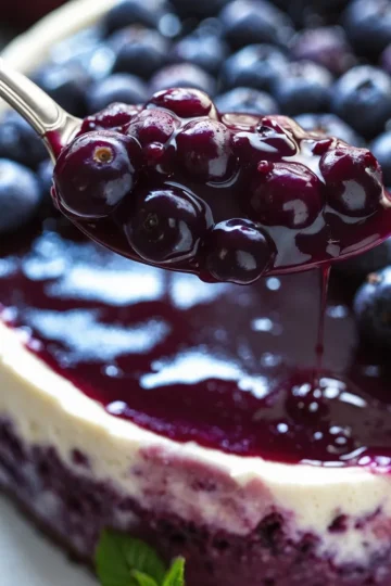 Blueberry Topping for Cheesecake