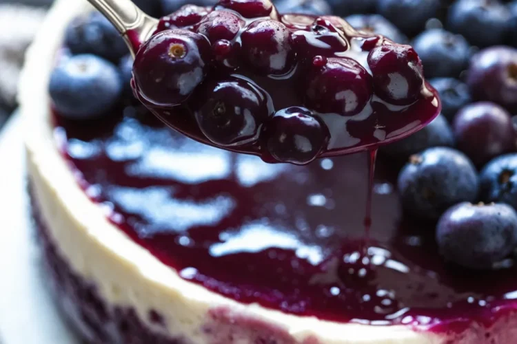 Blueberry Topping for Cheesecake