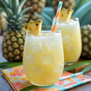 Brazilian Piña Colada Lemonade