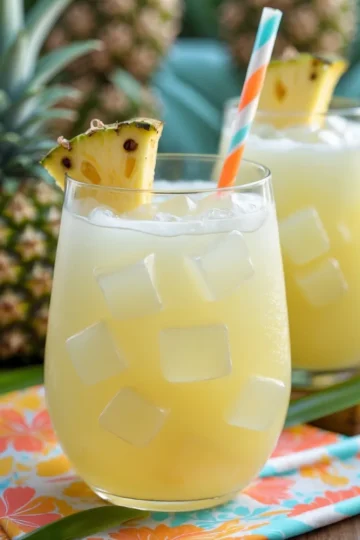 Brazilian Piña Colada Lemonade