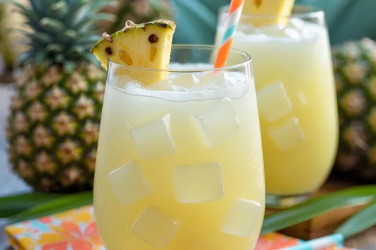 Brazilian Piña Colada Lemonade