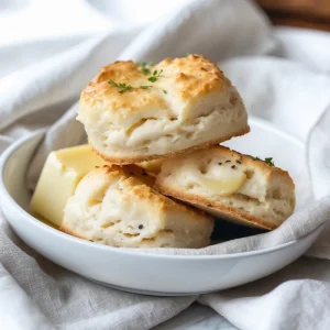 Breakfast Butter Swim Biscuits