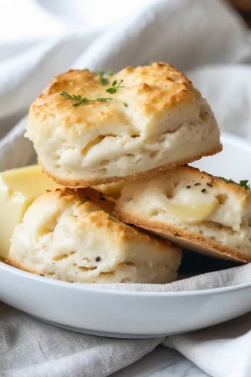 Breakfast Butter Swim Biscuits