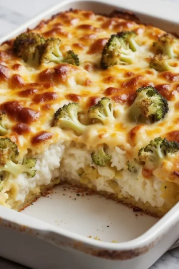 Broccoli Rice Casserole Recipe