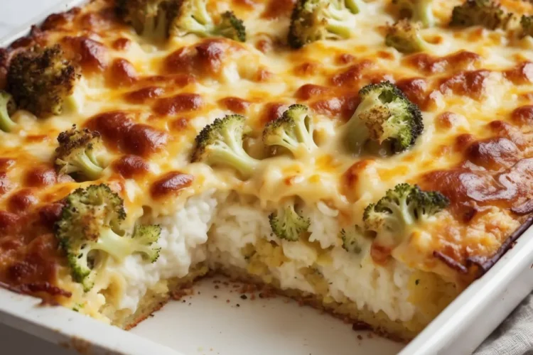 Broccoli Rice Casserole Recipe