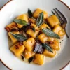 Brown Butter and Sage Pumpkin Gnocchi