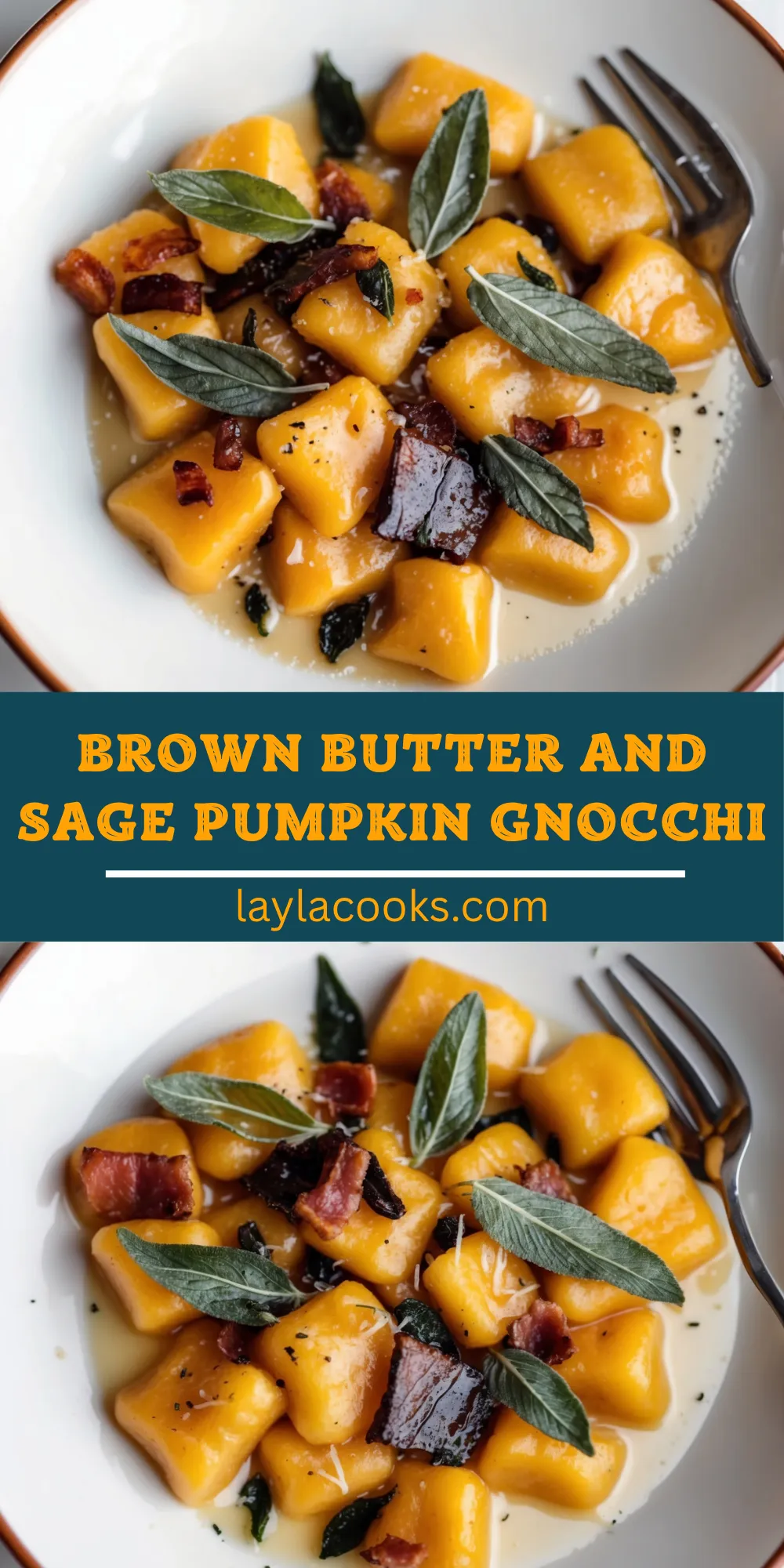 Brown Butter and Sage Pumpkin Gnocchi